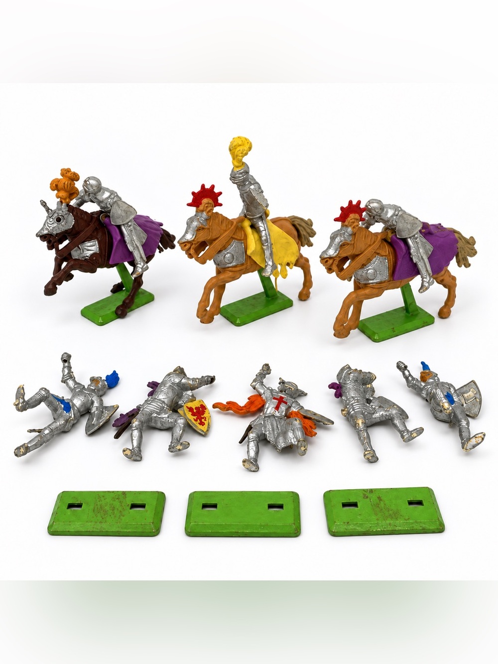 Britains Ltd 1971 Deetail Cavalry Medieval Knights
